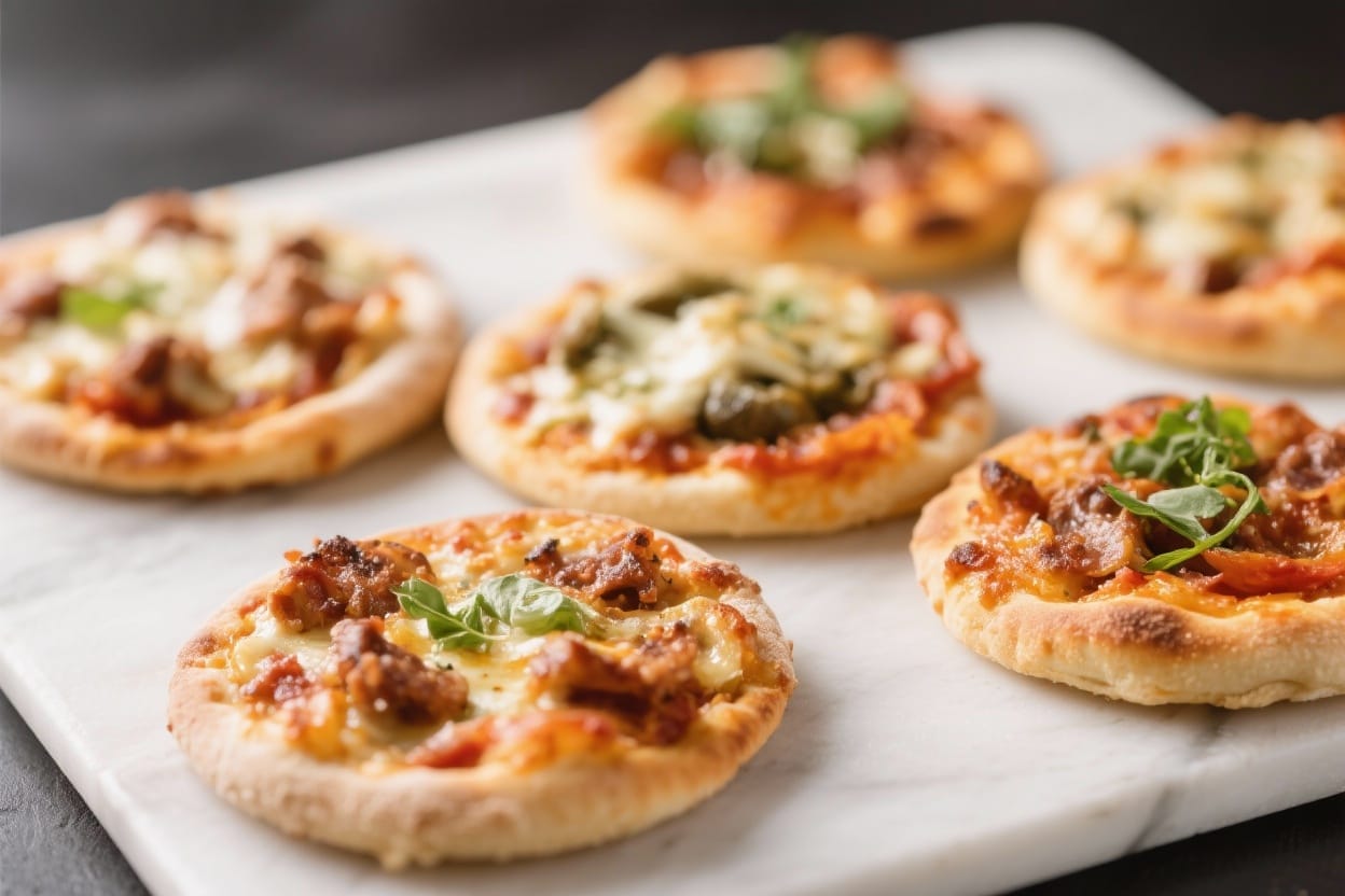 Mini Party Pizzas – Easy, Crowd-Pleasing Bites