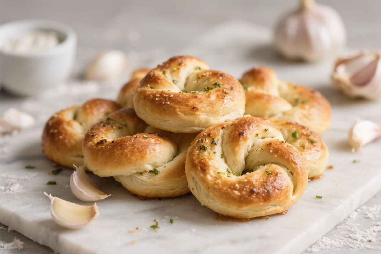 Garlic Knots From Scratch – Soft, Buttery, and Packed With Flavor