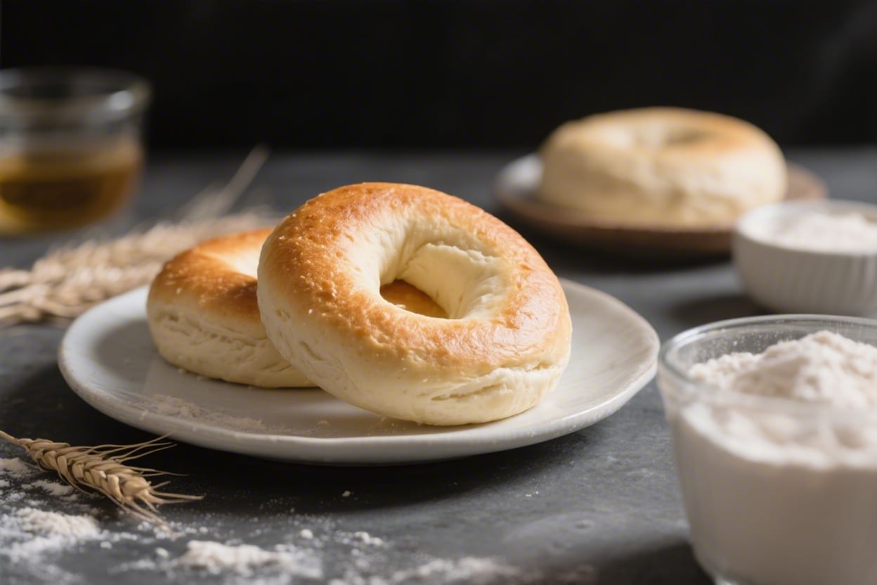 2 ingredient dough bagels recipe - This 2 ingredient dough bagels recipe gives you soft, chewy bagels with minimal effort
