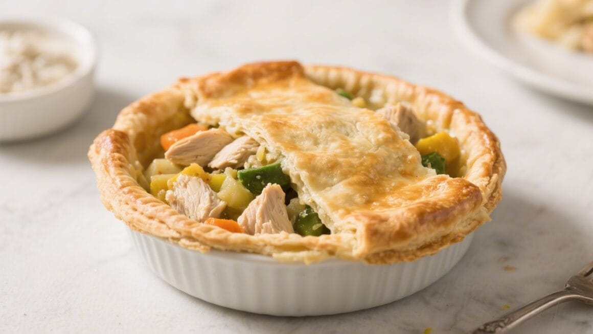 easy chicken pot pie with crust