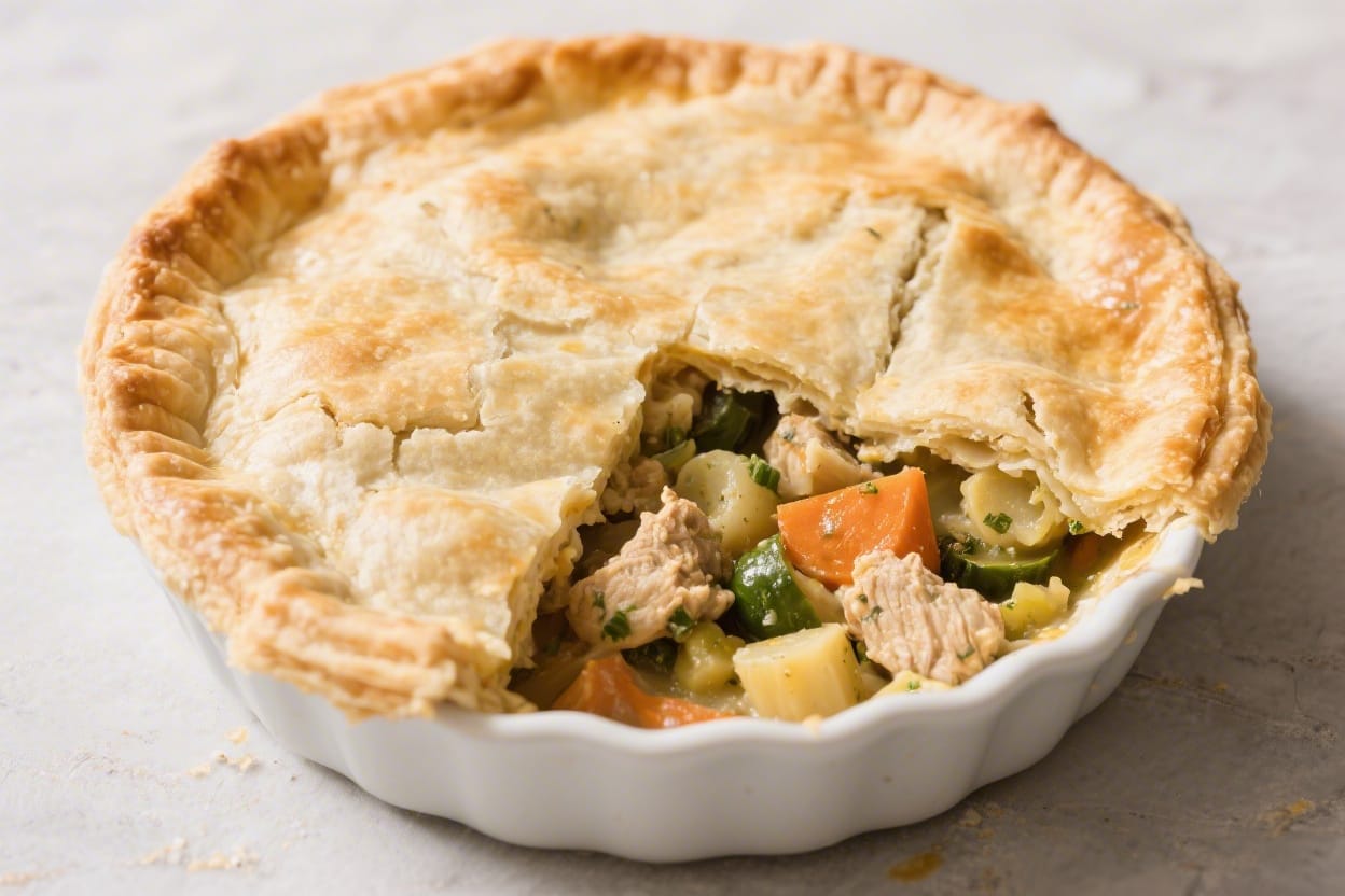 Easy chicken pot pie with crust - You’ll use a few smart shortcuts, but the flavor still lands squarely in “made from scratch” territo
