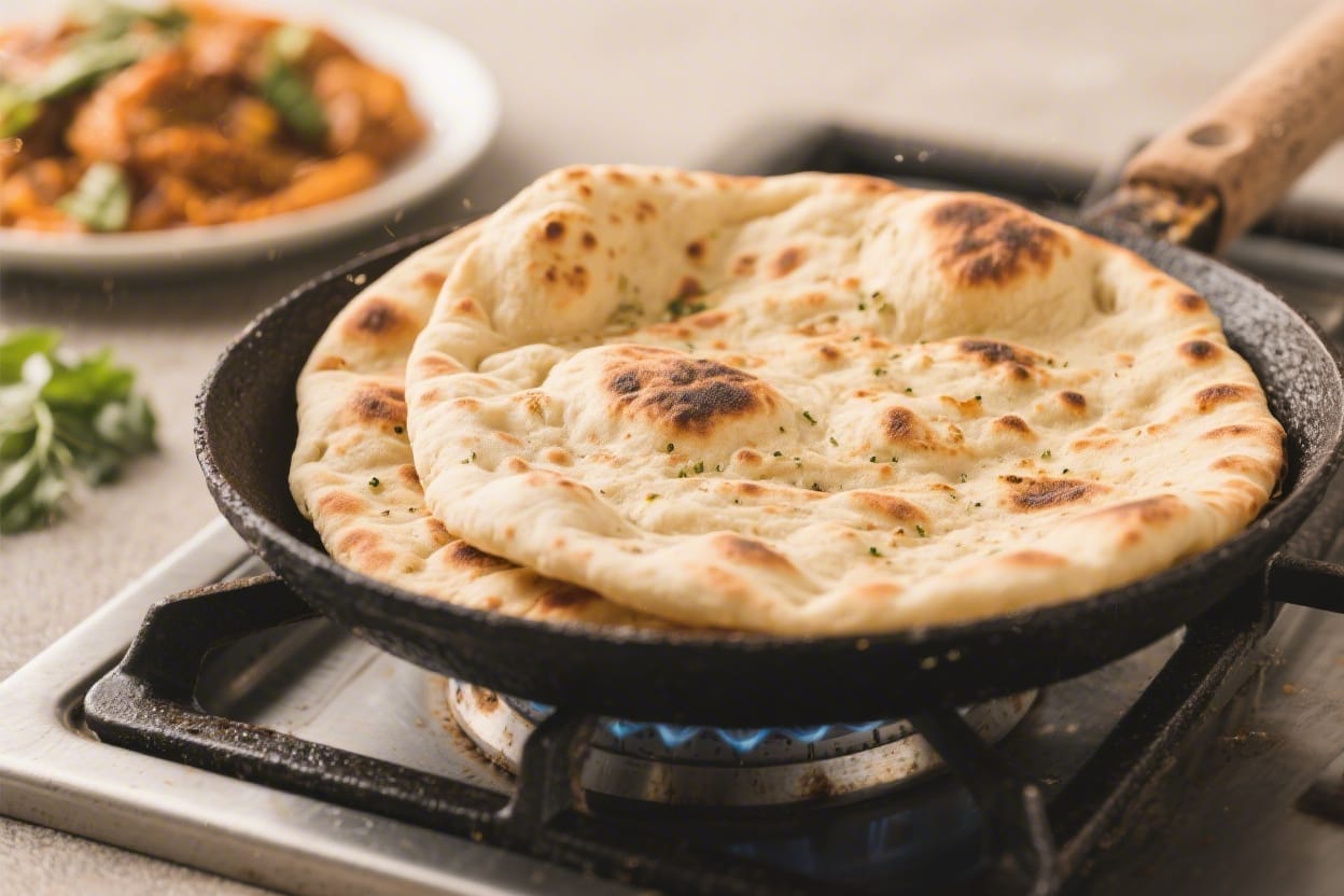 easy stovetop naan bread recipe
