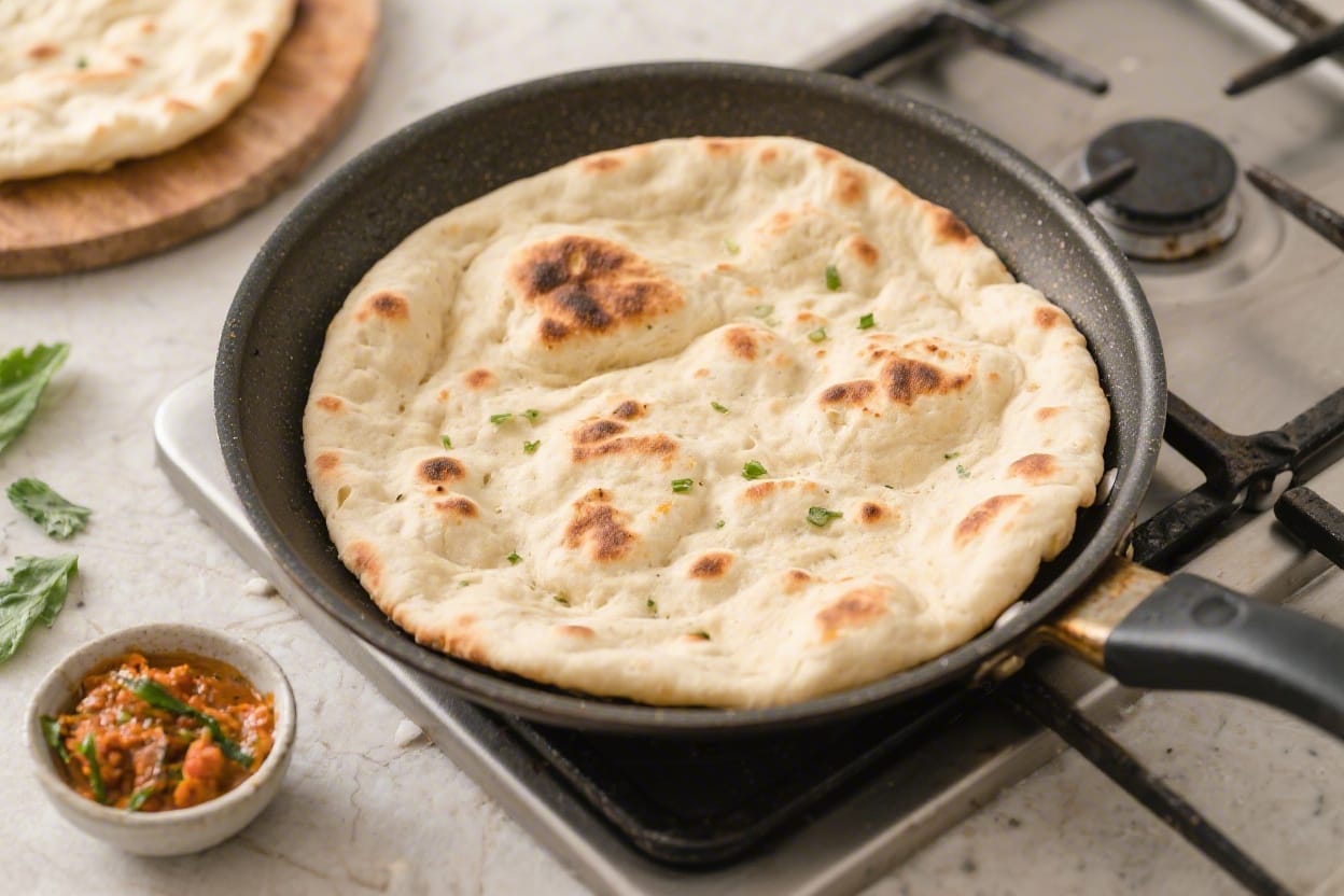 Easy stovetop naan bread recipe - Easy Stovetop Naan Bread Recipe — Soft, Chewy, and Fast Skip the long waits and complicated equipmen