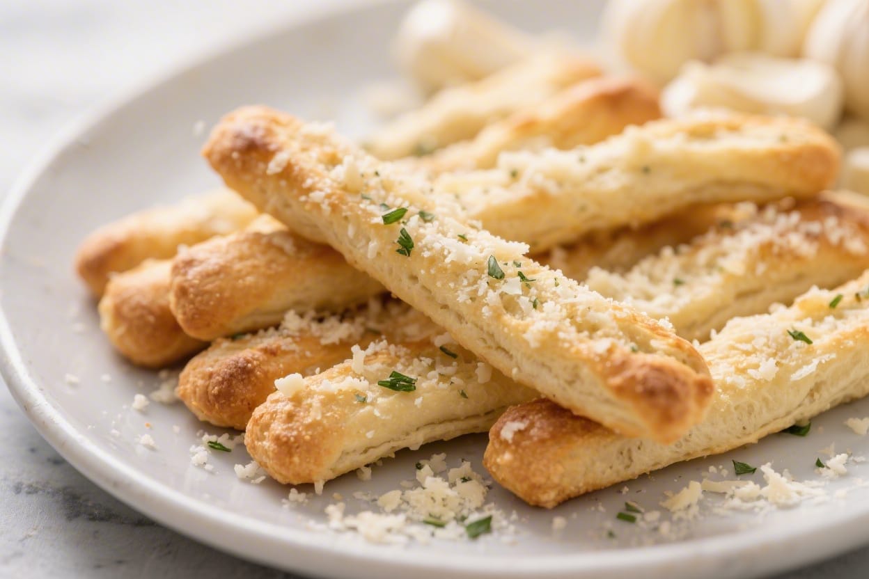 Garlic parmesan breadsticks recipe - Garlic Parmesan Breadsticks Recipe - Buttery, Cheesy, and Perfect for Sharing Warm, soft, and brushe