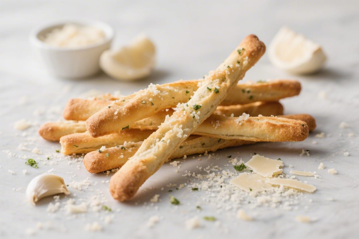 Garlic parmesan breadsticks recipe - They’re easy enough for a weeknight and special enough for guests