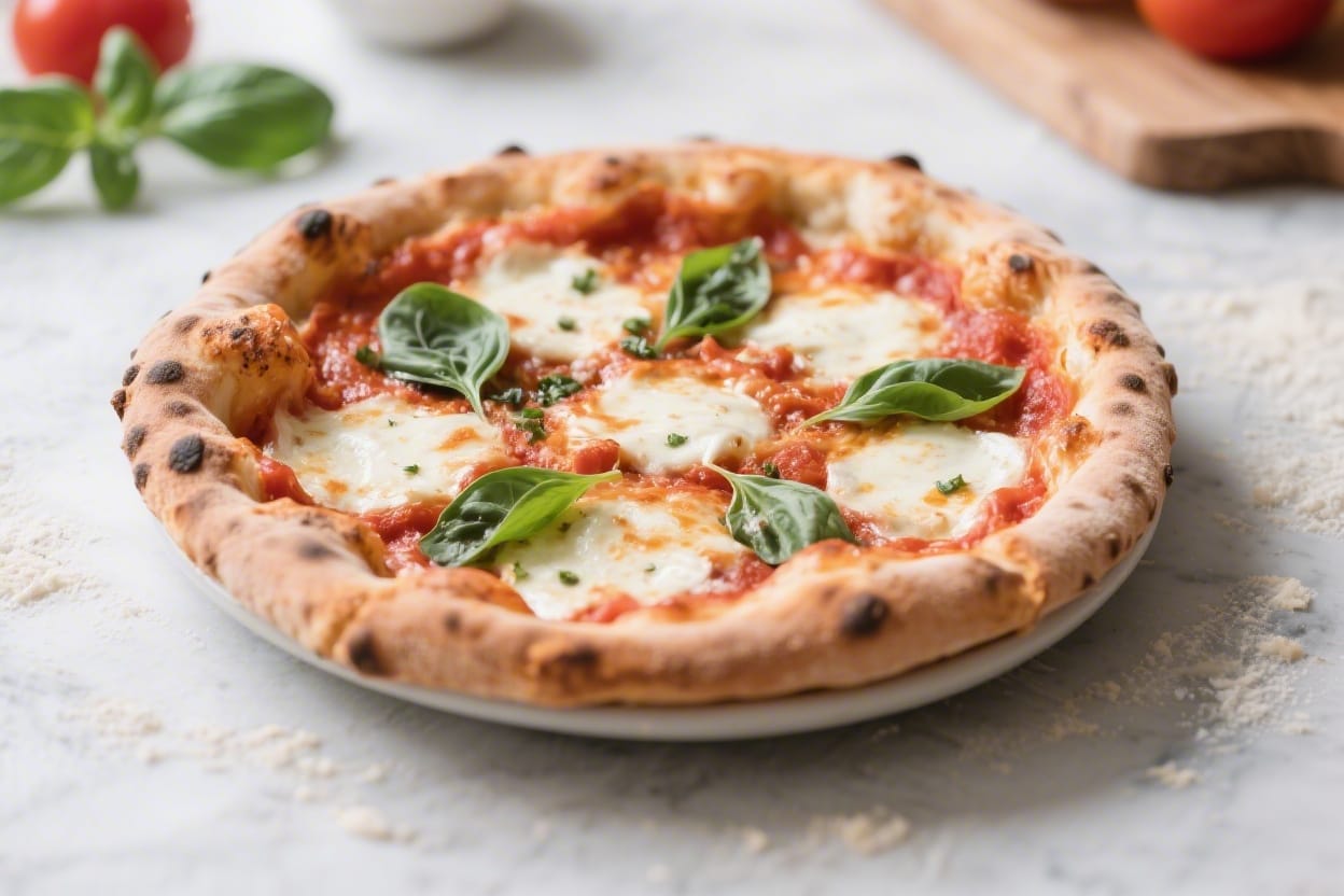 Homemade margherita pizza recipe - It’s simple, but when you get the basics right, the flavors shine