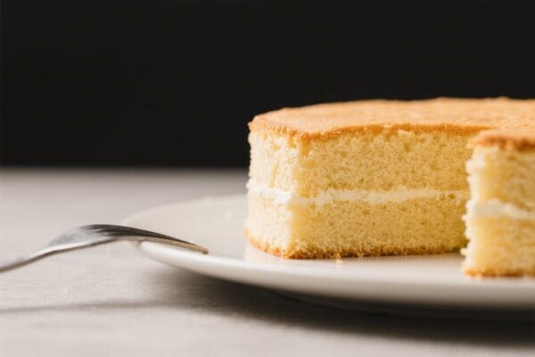 Moist Vanilla Sponge Cake Recipe – Light, Fluffy, and Full of Flavor