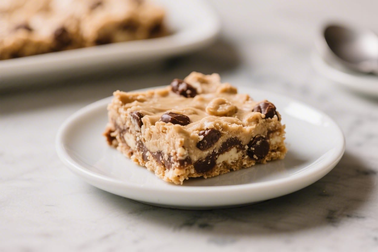 no bake cookie dough bars recipe