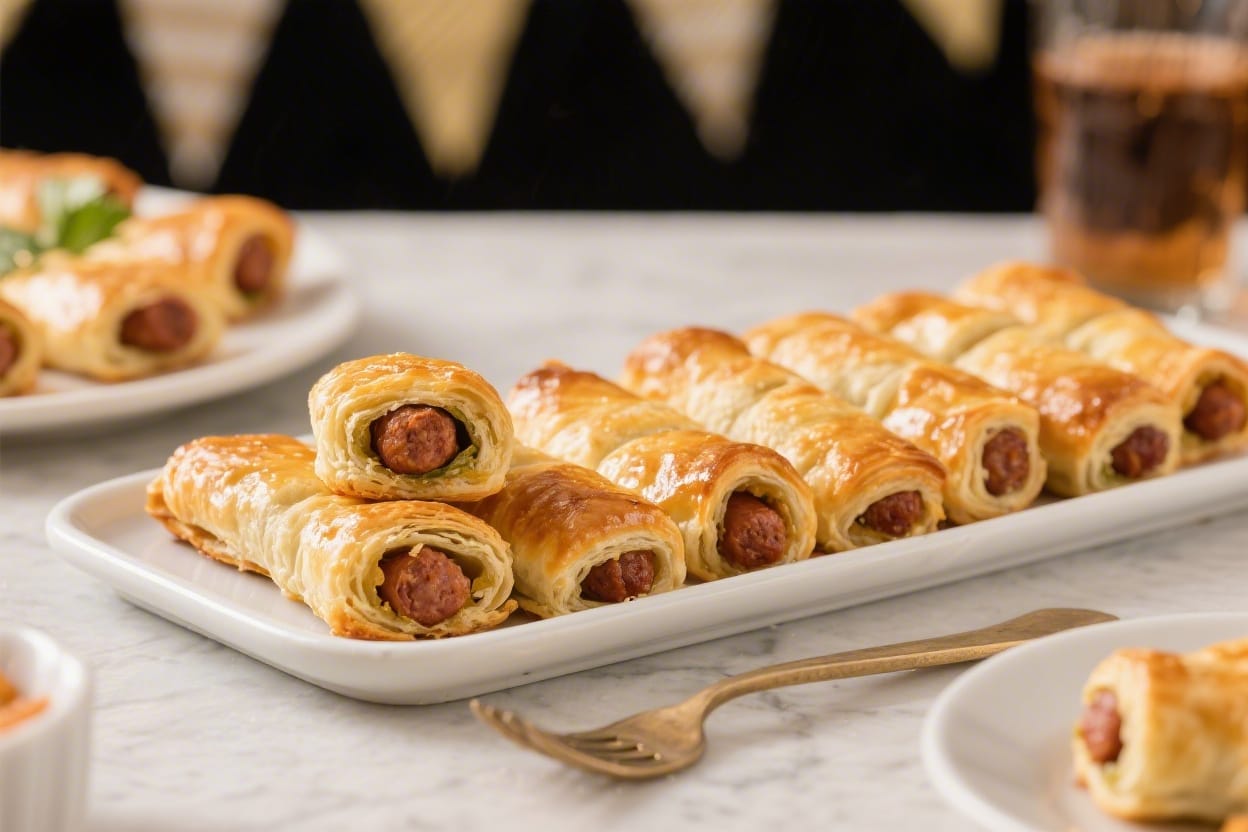 party sausage rolls recipe