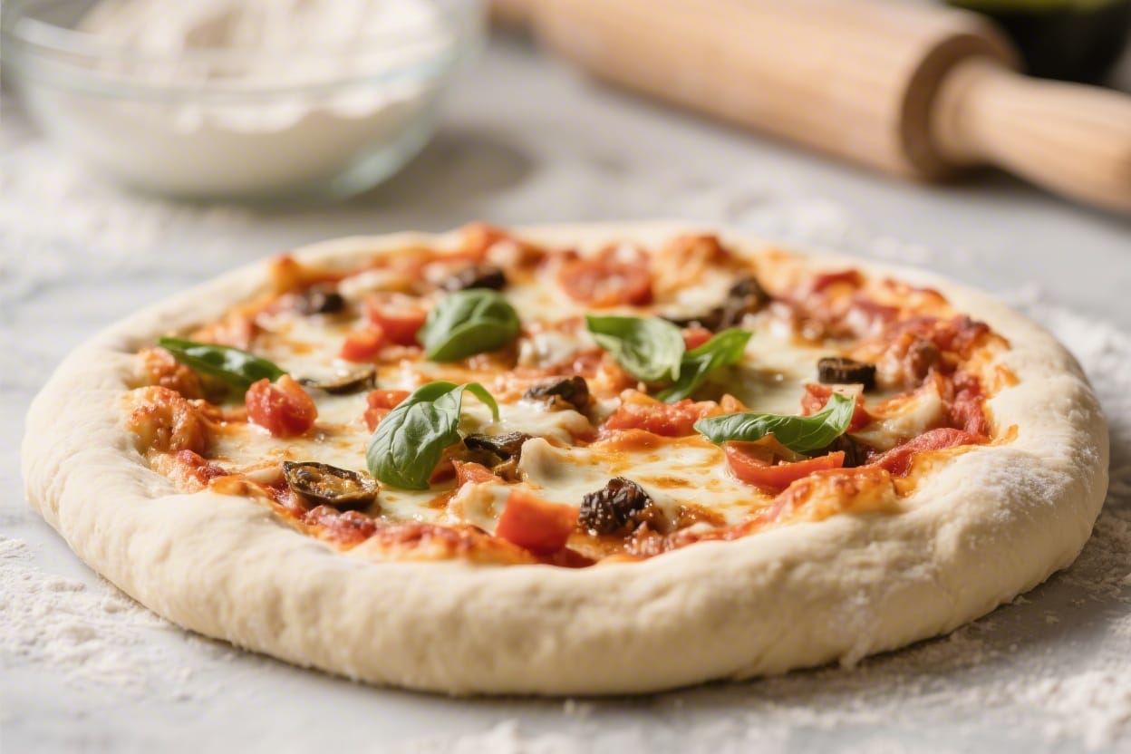 Quick 30 minute pizza dough recipe - It’s easy, forgiving, and perfect for weeknights when you want something homemade without the long w