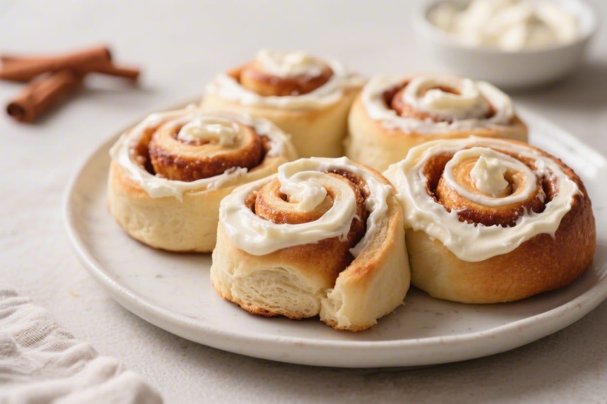Quick cinnamon rolls with cream cheese icing - Quick Cinnamon Rolls With Cream Cheese Icing - Warm, Soft, and Ready Fast Warm cinnamon rolls don’t
