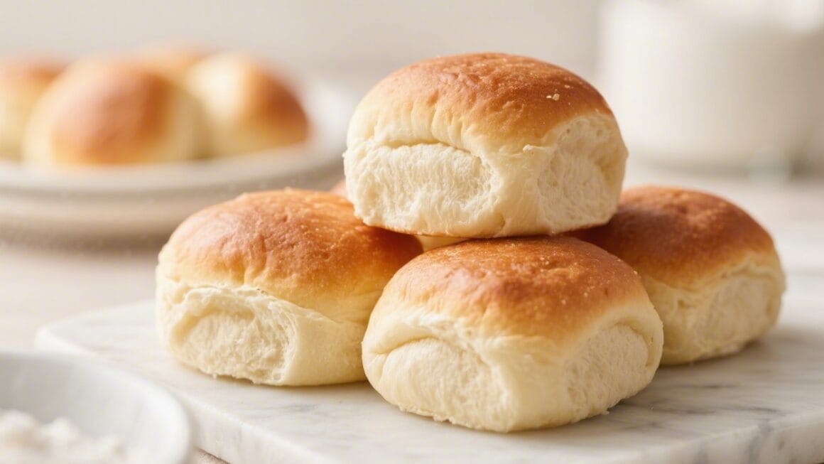 soft dinner rolls without mixer