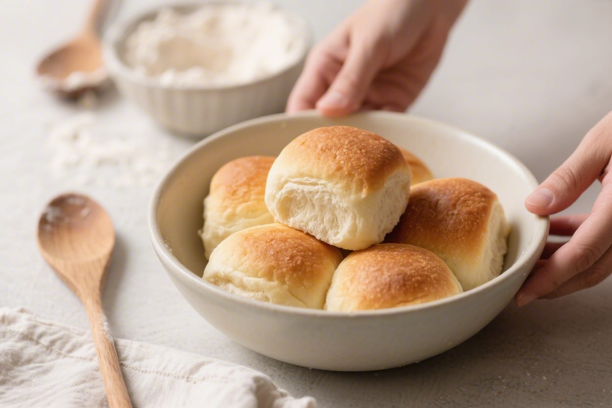 Soft dinner rolls without mixer - If you’ve got a bowl, a wooden spoon, and your hands, you can make bakery-style rolls at home