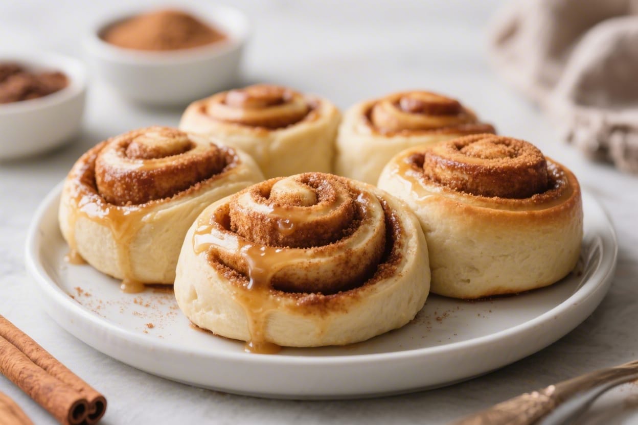 Vegan cinnamon rolls recipe - They’re soft, sticky, and swirled with a buttery cinnamon-sugar filling that melts into every layer