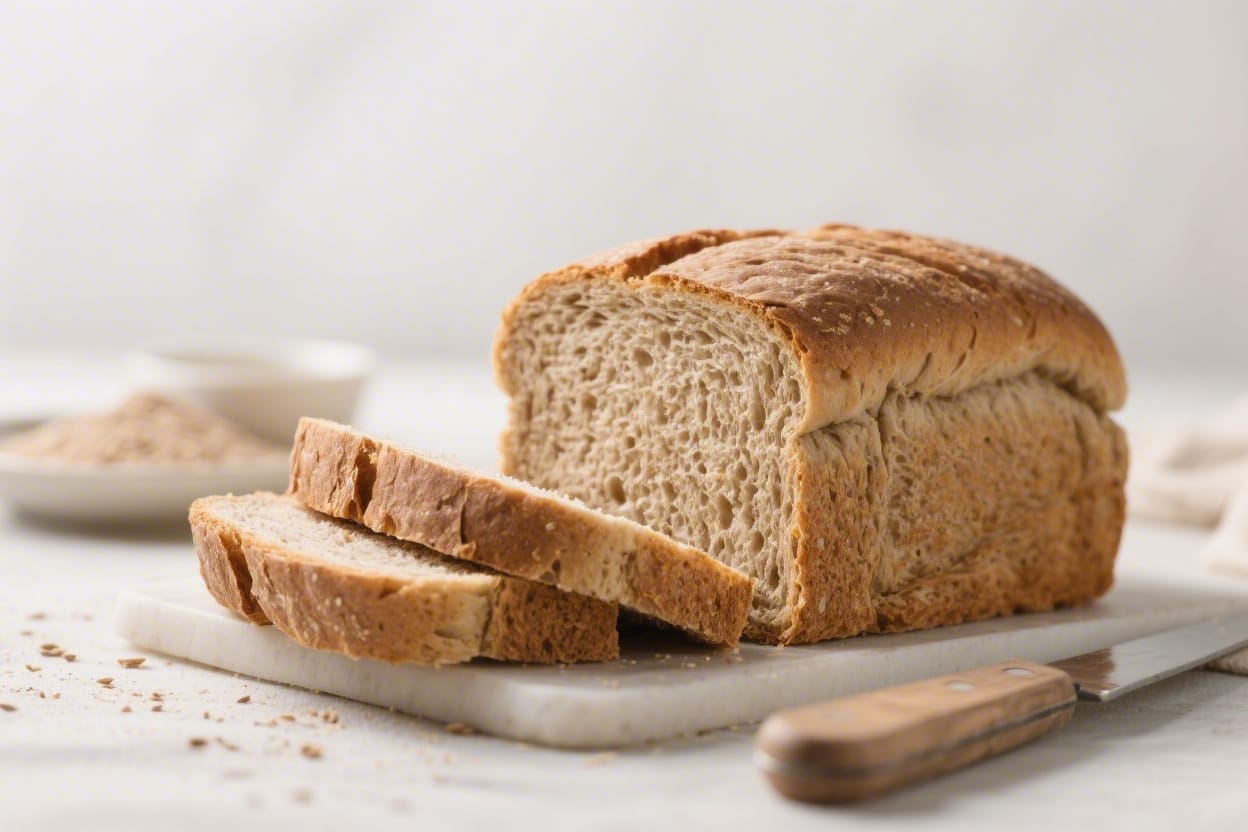 Whole wheat sandwich bread healthy recipe - It’s made with 100% whole wheat flour, but the loaf still turns out tender and easy to slice