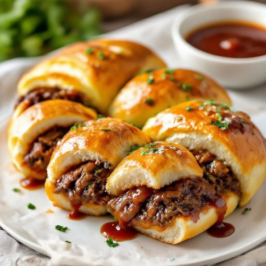 Bbq beef stuffed bread rolls - BBQ Beef Stuffed Bread Rolls - Comforting, Handheld Flavor Warm, saucy, and satisfying, bbq beef stu