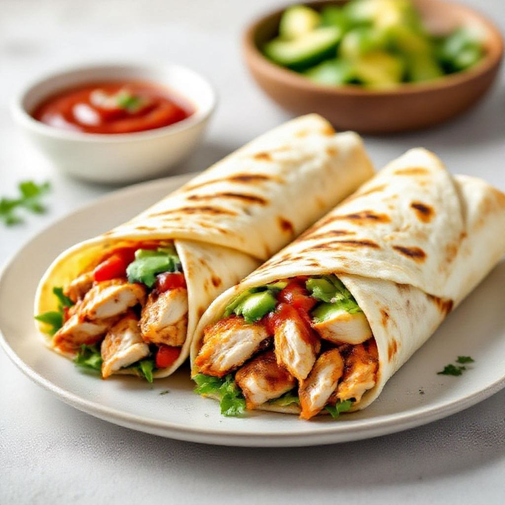 Bbq chicken wrap with soft flatbread - BBQ Chicken Wrap With Soft Flatbread - Easy, Saucy, and Satisfying If you’re craving bold flavor wra