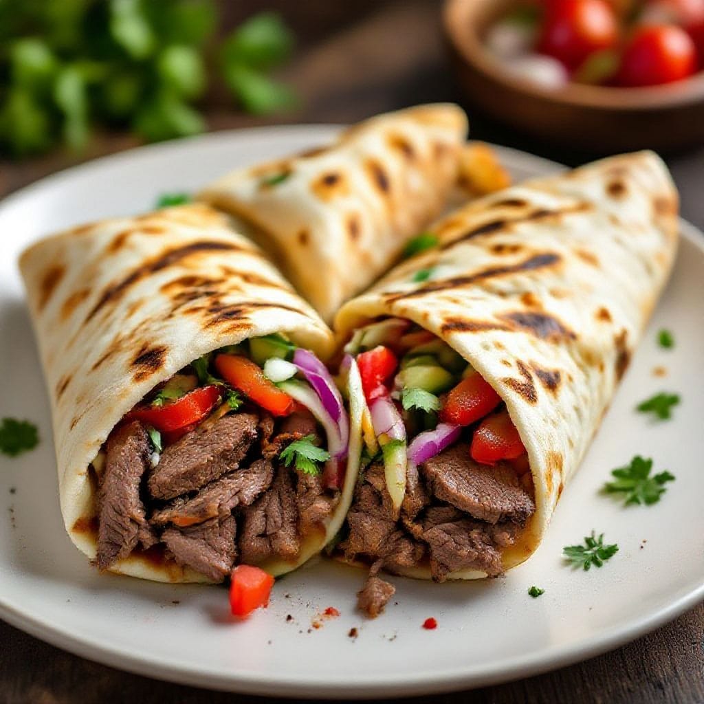 beef shawarma pita pockets recipe