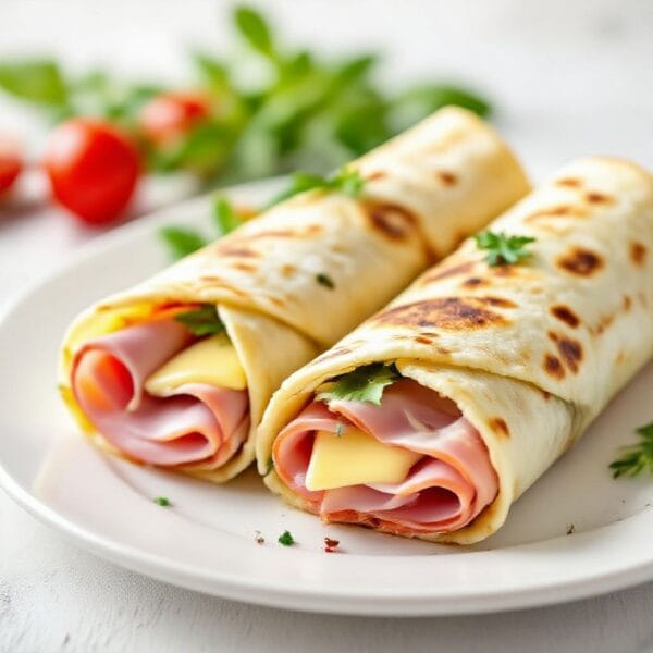 Cheese and Ham Stuffed Wraps – Simple, Satisfying, and Ready Fast
