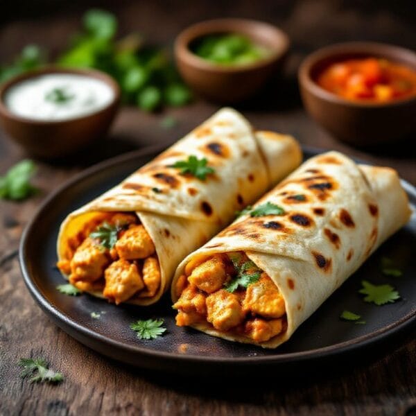 Chicken Tikka Pizza Wraps Recipe – A Fast, Flavor-Packed Weeknight Win