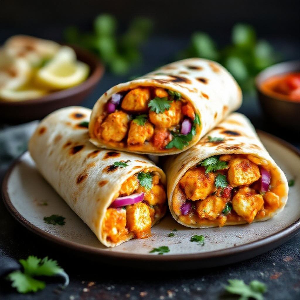 Chicken tikka pizza wraps recipe - They’re quick to make, easy to customize, and perfect for busy weeknights or casual get-togethers