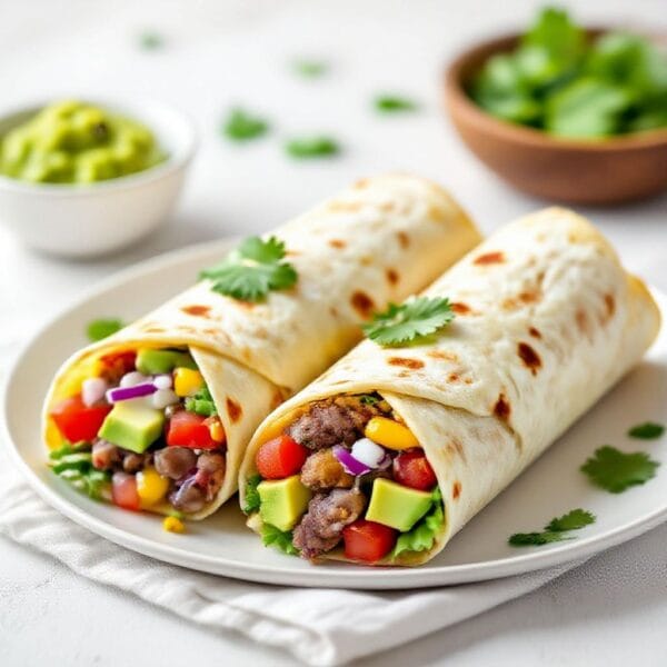 Easy Lunch Burrito Wraps Recipe – Quick, Fresh, and Satisfying