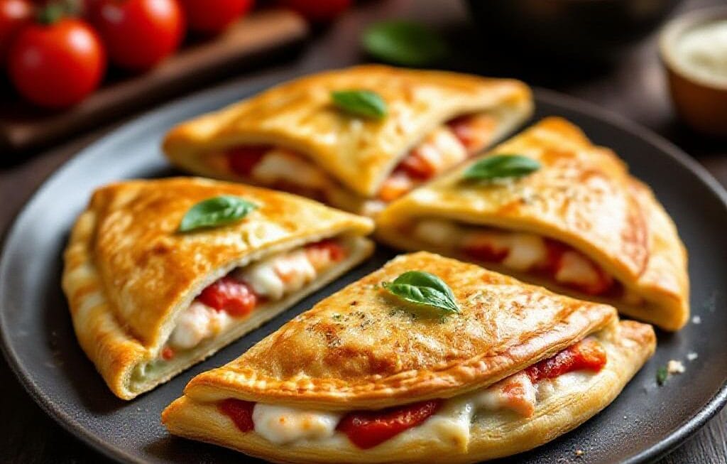 homemade chicken calzone recipe