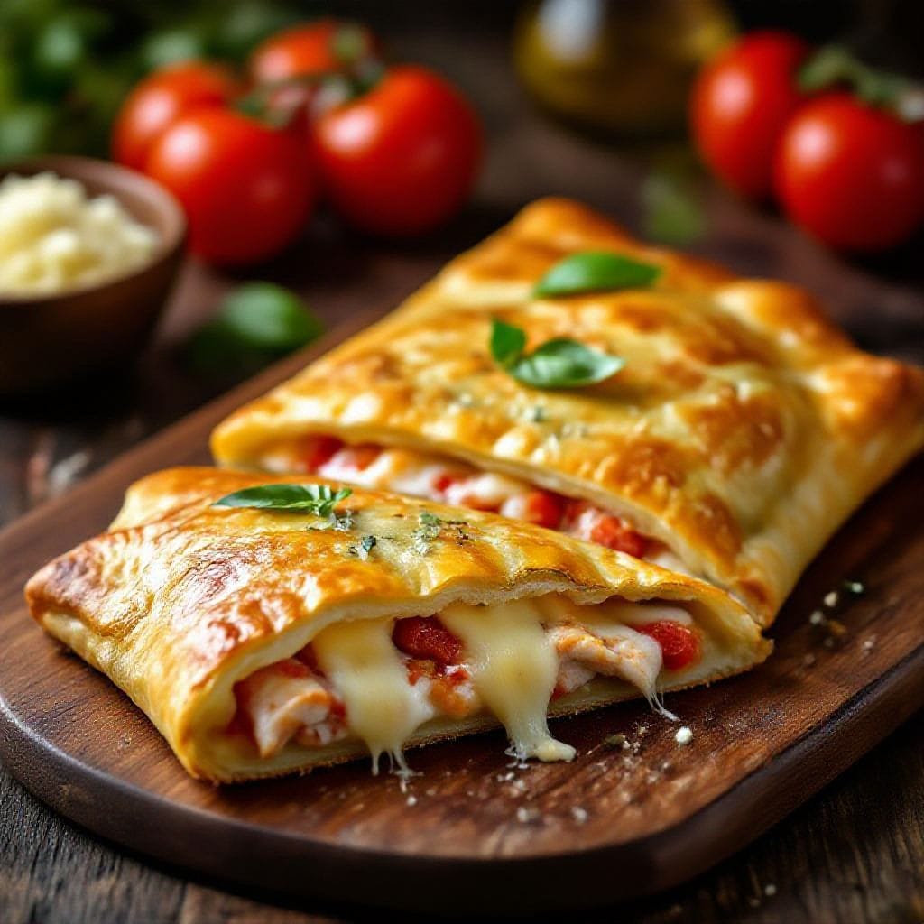 Homemade chicken calzone recipe - Homemade Chicken Calzone Recipe - Easy, Cheesy, and Satisfying If you love pizza but want something