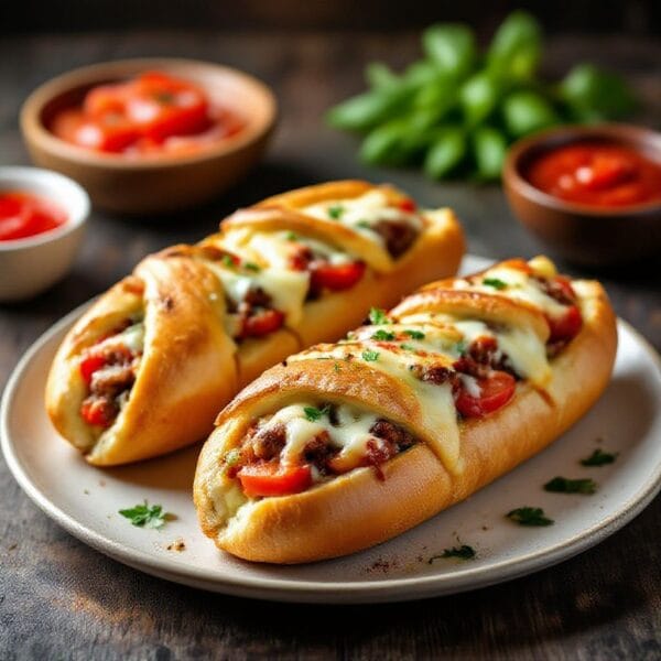 Lunch Style Stuffed Pizza Bread – Easy, Satisfying, and Perfect for Busy Days