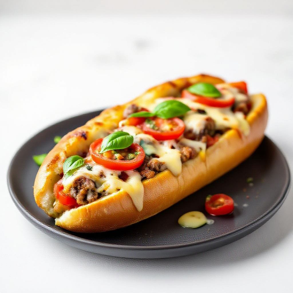 Lunch style stuffed pizza bread - It’s hearty, customizable, and simple enough for a weekday meal