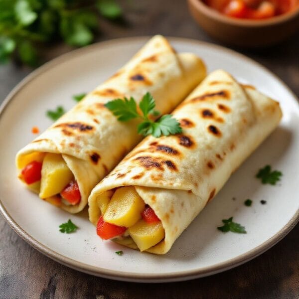 Potato Stuffed Flatbread Wraps – Comforting, Flavor-Packed, and Easy