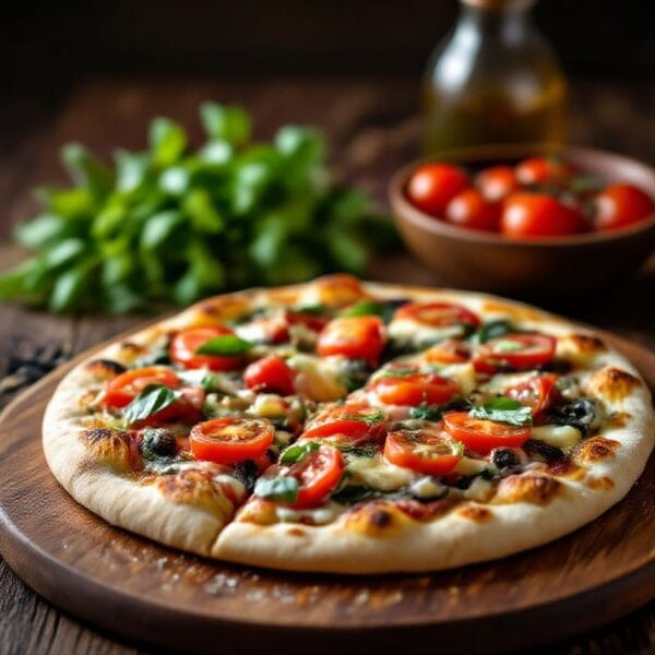 Quick Savory Lunch Flatbread Recipe – Fast, Flavorful, and Satisfying