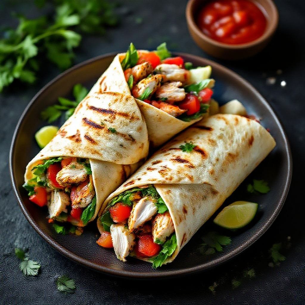 Savory herb chicken wraps recipe - Savory Herb Chicken Wraps Recipe - Fresh, Fast, and Flavorful If dinner needs to be easy, satisfying