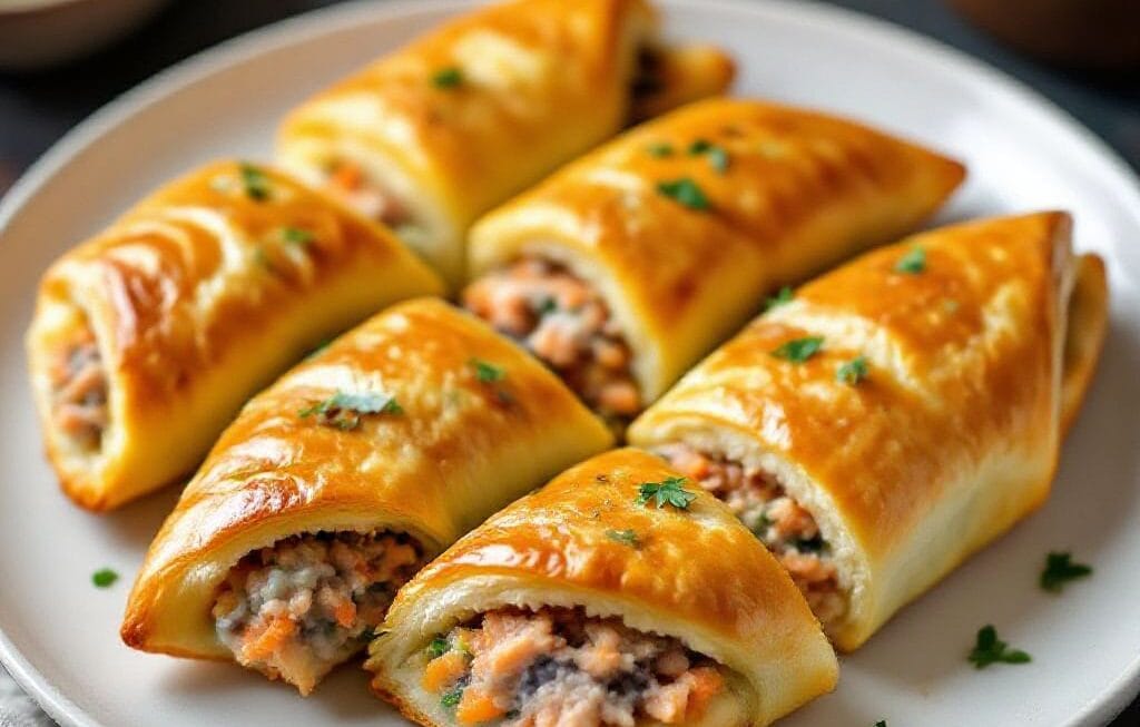 tuna stuffed bread pockets recipe
