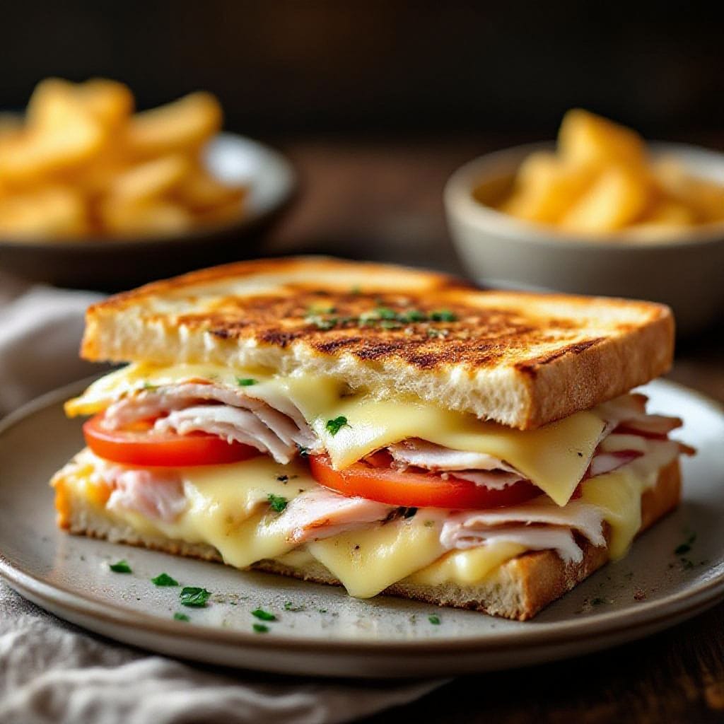 Turkey and cheese flatbread melt - Turkey and Cheese Flatbread Melt - A Simple, Satisfying Lunch This turkey and cheese flatbread melt