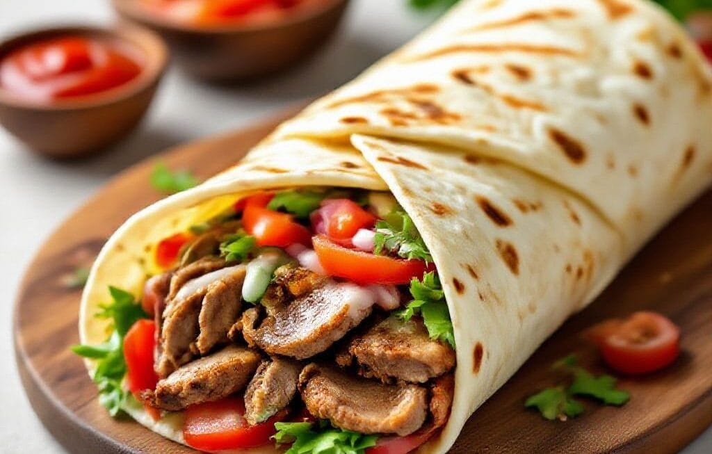 turkish doner kebab wrap recipe