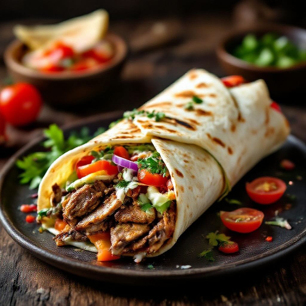 Turkish doner kebab wrap recipe - This version brings that market-stall magic to your kitchen without special equipment